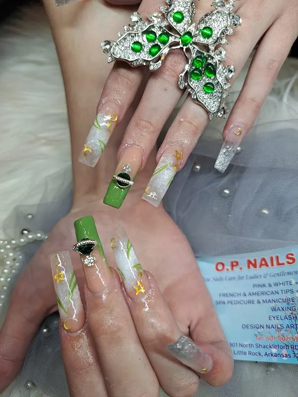 OP Nails Spa & Lashes — Nail salon in Little Rock
